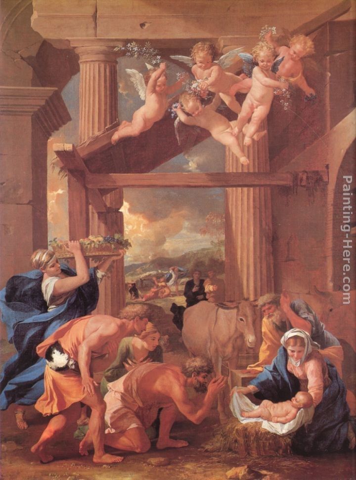 Nicolas Poussin The Adoration of the Shepherds